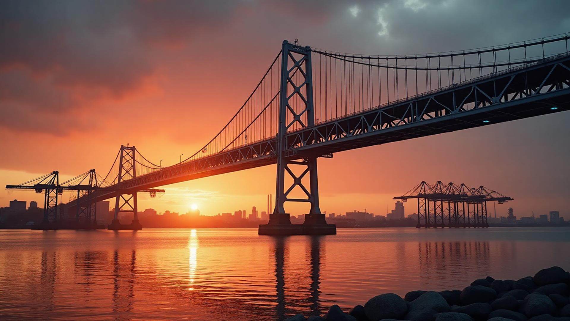 Image of a bridge in California