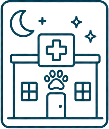 Overnight emergency vet open 6 PM to 8 AM near Wilmington